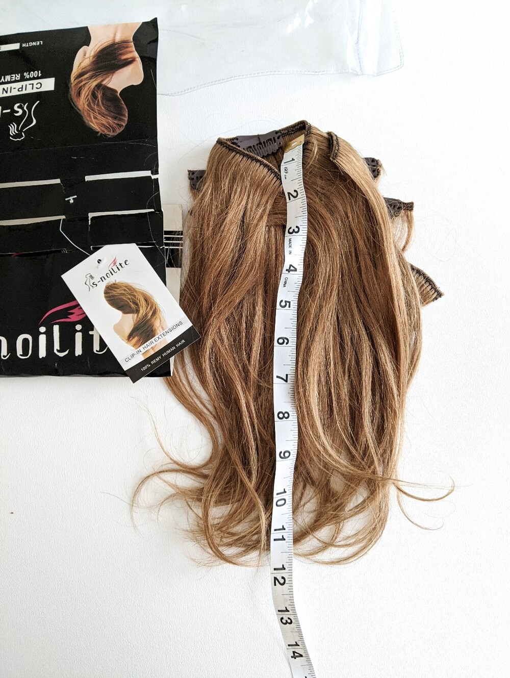 Remy Human Hair Extensions 12inch Irish Cream - Picture 6 of 9